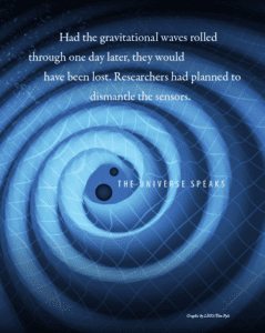 The universe speaks and Clark hears