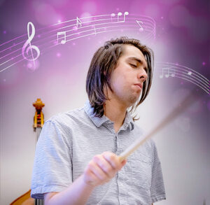 Music defines him